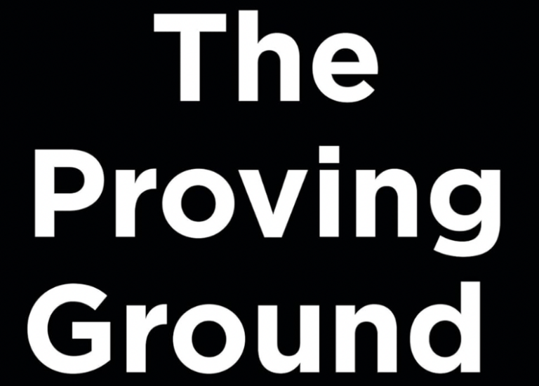 La couverture de "The Proving Ground" n'a pas encore été dévoilée.